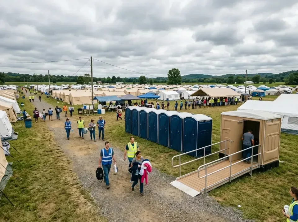 disaster-relief-camp-restrooms-010 — frequently asked questions, Dumpster & Portable Bathrooms Rental in Fredericktown, MO